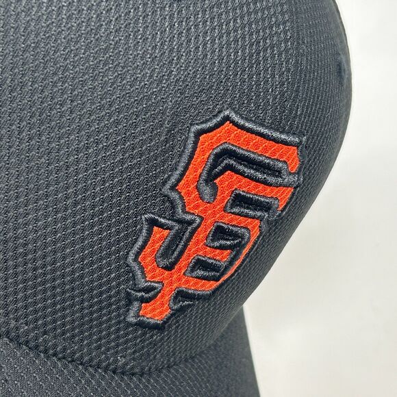 San Francisco Giants Hat Baseball Cap Batting Practice BP New Era Black Fitted 7 - Picture 6 of 11